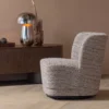 Atty draaifauteuil grove melange beige [fsc]