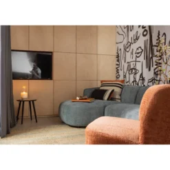 Atty draaifauteuil velvet oranje