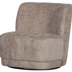 Atty draaifauteuil velvet zand