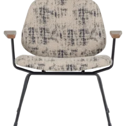 Aure fauteuil chenille beige/zwart