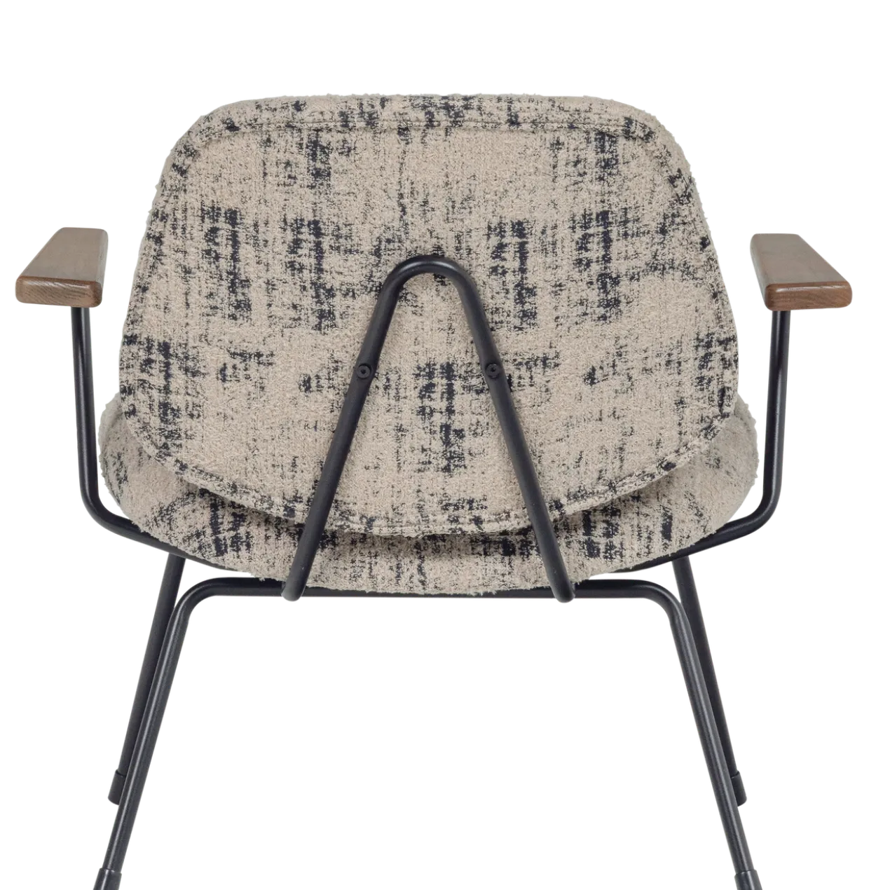 Aure fauteuil chenille beige/zwart