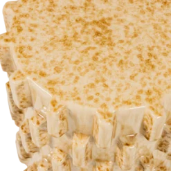 Axu decoratieve bijzettafel o35x45 cm keramiek zand