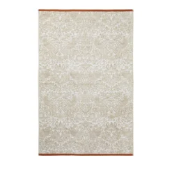 Badhanddoek Strawberry Thief Linen-rust 100x150 cm