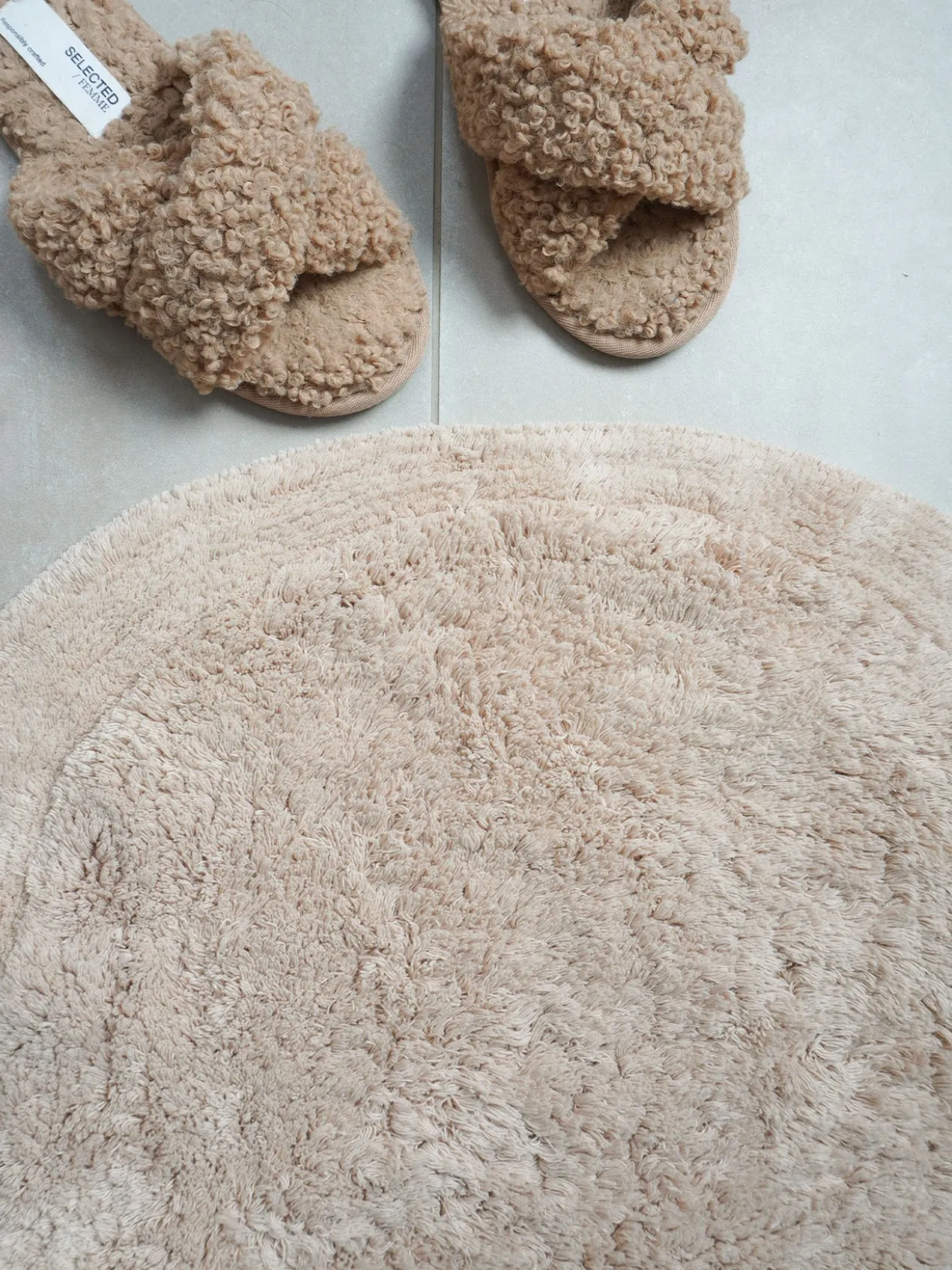Badmat Bodi Beige 60x80cm