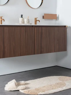 Badmat Bowie Creme Ovaal 50 x 80 cm