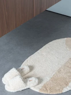 Badmat Bowie Creme Ovaal 60 x 100 cm
