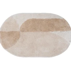 Badmat Bowie Creme Ovaal 60 x 100 cm