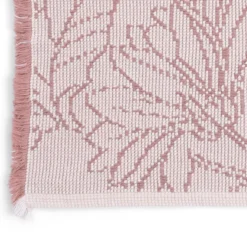 Badmat Fien blush/off white