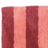 Badmat Stripe 50x70 cm blush/bordeaux