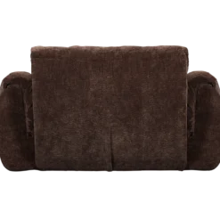Baggy loveseat 3d chenille donkerbruin
