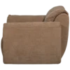Baggy loveseat geweven chenille bruin