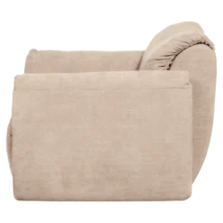 Baggy loveseat geweven chenille zand