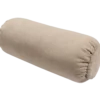 Baggy rolkussen 50xo23 cm geweven chenille zand
