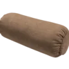 Baggy rolkussen 50xo23 cm geweven chenille bruin