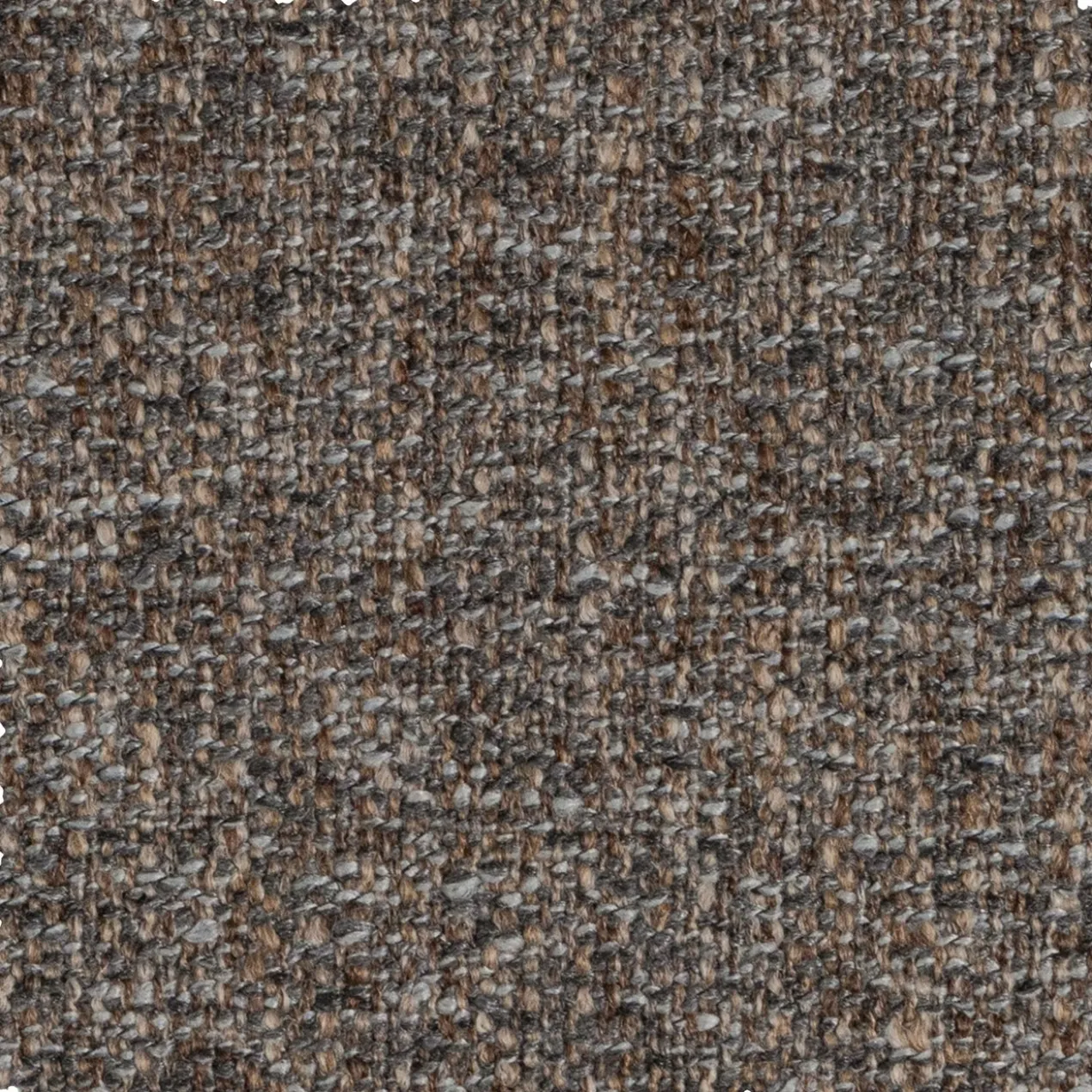 Baggy rolkussen 50xo23 cm geweven stof warmgrijs melange