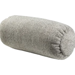Baggy rolkussen 50xo23 cm geweven stof naturel melange