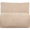 Baggy 1-zits element geweven chenille zand