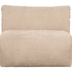 Baggy 1-zits element geweven chenille zand