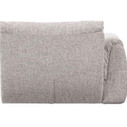 Baggy 1-zits element met arm links naturel melange