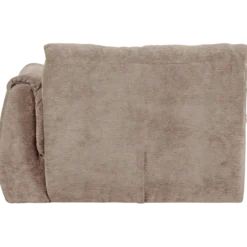 Baggy 1-zits element met arm rechts 3d chenille zand