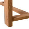 Banco tuin salontafel ayous hout naturel [fsc]