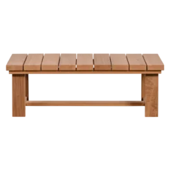 Banco tuin salontafel ayous hout naturel [fsc]