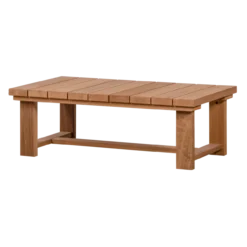 Banco tuin salontafel ayous hout naturel [fsc]