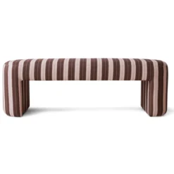 Bankje Lobby striped