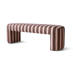 Bankje Lobby striped