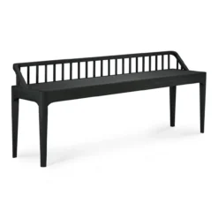 Bankje Spindle oak black