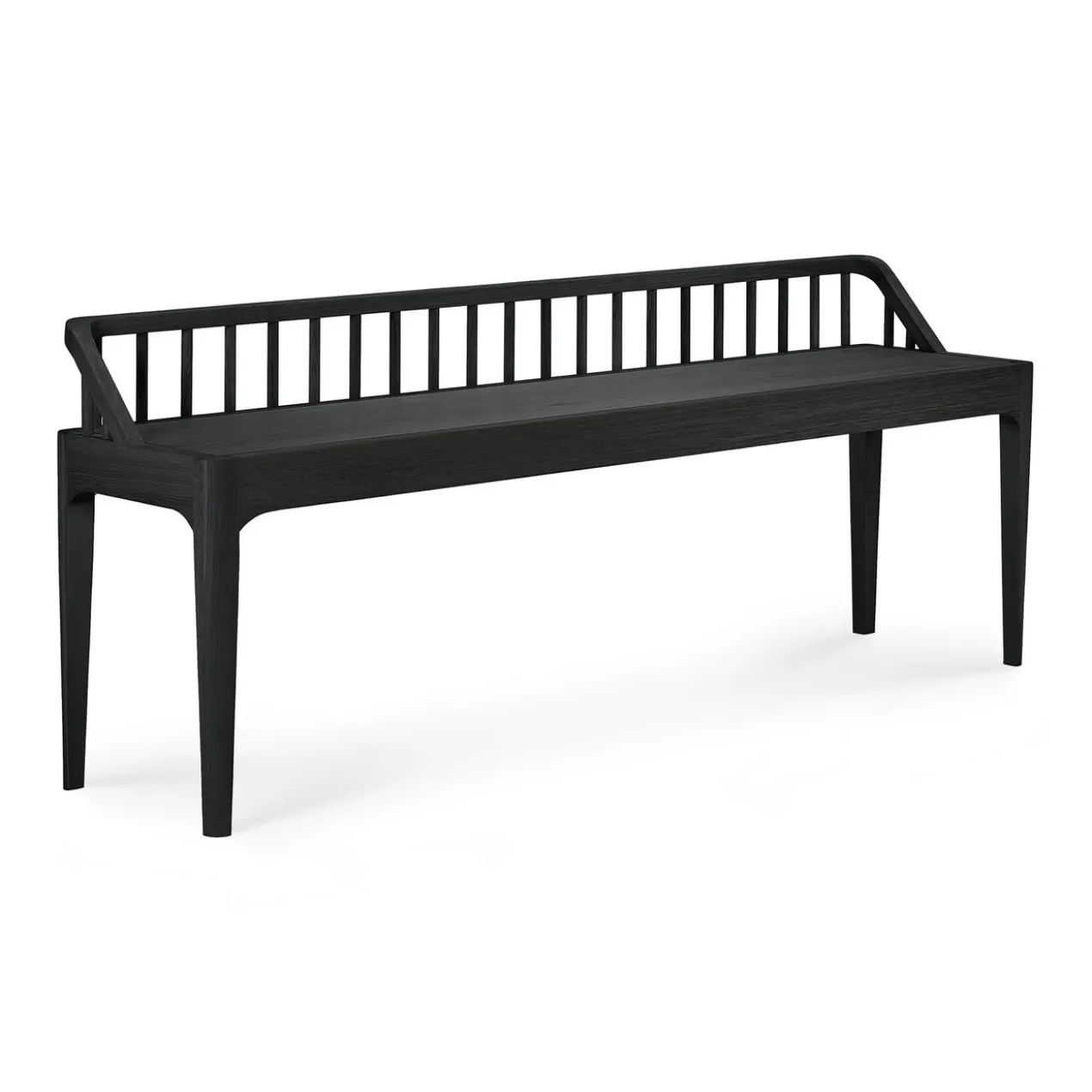 Bankje Spindle oak black
