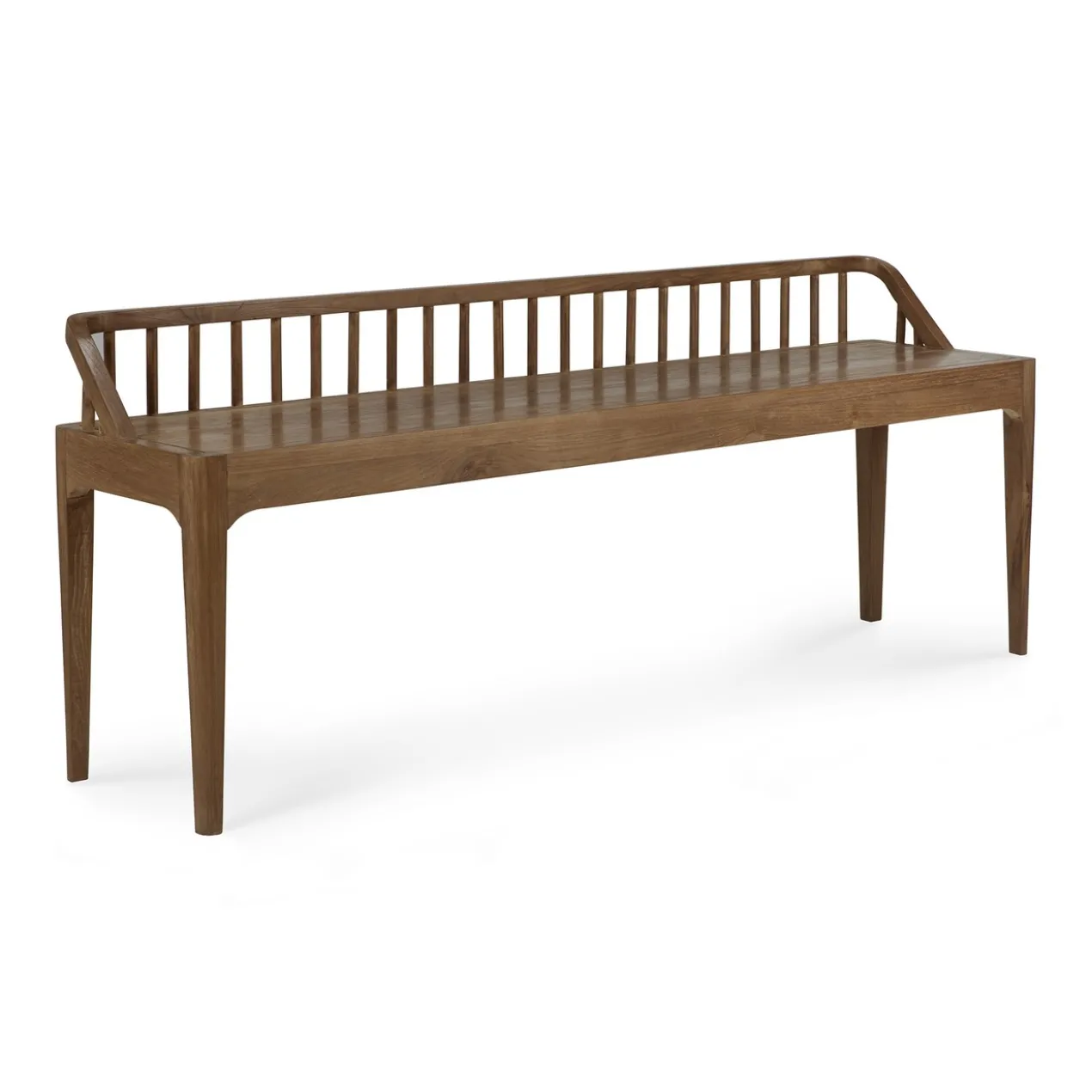 Bankje Spindle reclaimed teak