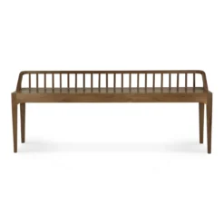 Bankje Spindle reclaimed teak
