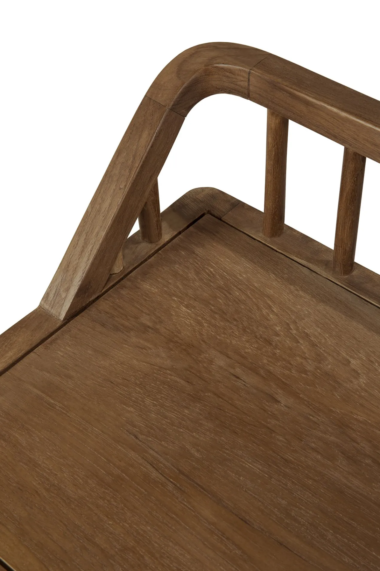 Bankje Spindle reclaimed teak