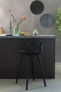 Barkruk Albert Kuip (zithoogte 75 cm) Taupe