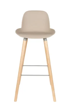 Barkruk Albert Kuip (zithoogte 75 cm) Taupe