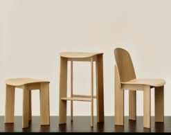 Barkruk Chisel 30 bar stool oak