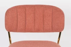 Barkruk Jolien goud/roze