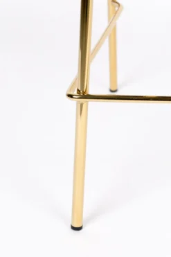 Barkruk Jolien goud/roze