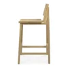 Barkruk N3 H67 cm eiken geolied