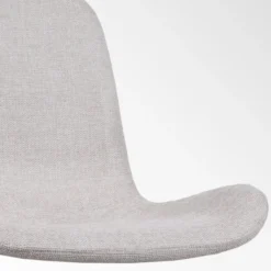 Barkruk Nino-Fé beige - zwart onderstel - 75 cm