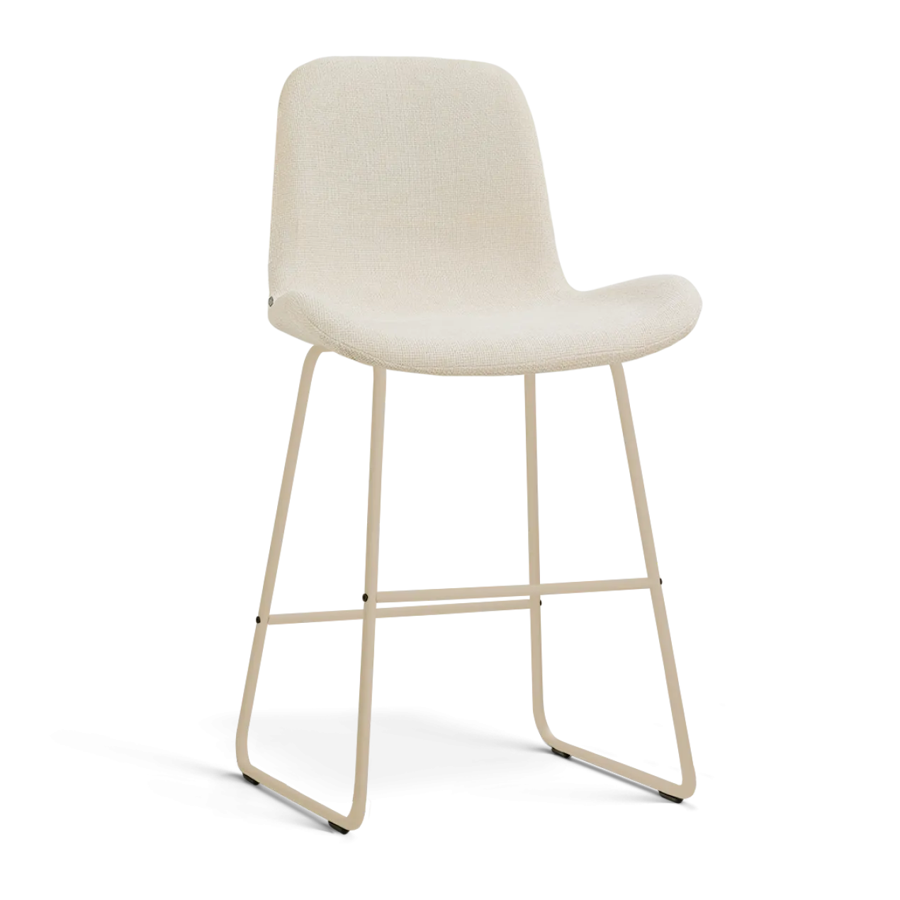 Barkruk Nino-Fé H65 cm beige onderstel cottonbeige