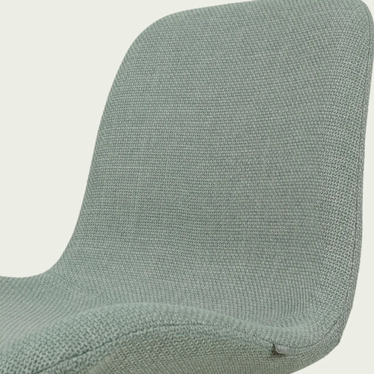 Barkruk Nino-Fé wit onderstel saliegroen 65 cm