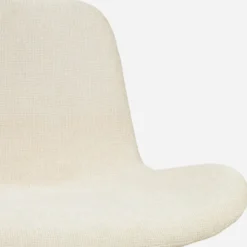 Barkruk Nino-Fé zwart onderstel cottonbeige 65 cm