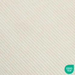 Barkruk Nino-Fé zwart onderstel rib beige 65 cm