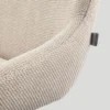 Barkruk Nino-Isa beige - zwart onderstel - 65 cm