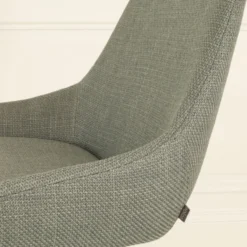 Barkruk Nino-Isa groen - wit onderstel - 65 cm