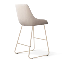 Barkruk Nino-Isa H65 cm beige onderstel beige