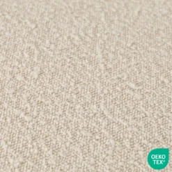 Barkruk Nino-Isa H65 cm beige onderstel bouclé beige