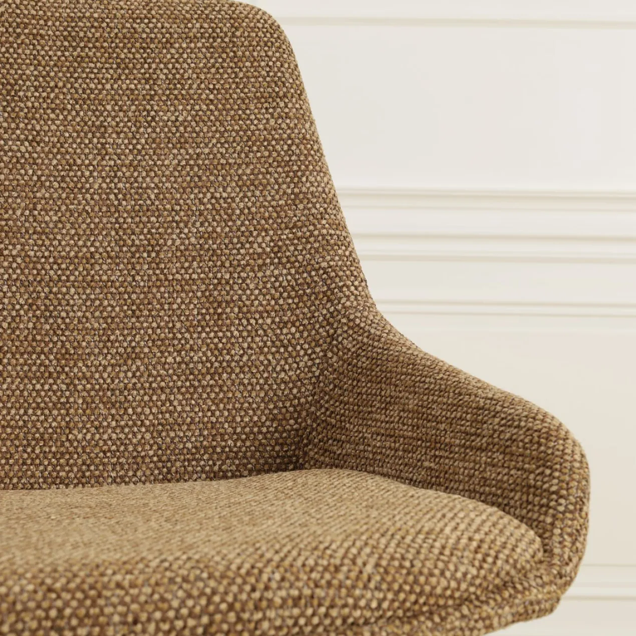 Barkruk Nino-Isa H65 cm beige onderstel bruin blend